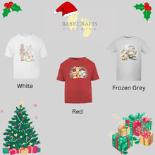 Load image into Gallery viewer, Children&#39;s Slogan Christmas T-Shirt.
