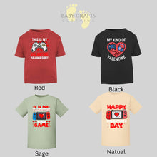 Load image into Gallery viewer, Children's Valentine's Gamer T-Shirt
