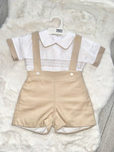 Load image into Gallery viewer, Neutral Dungaree Set
