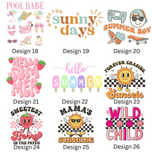 Load image into Gallery viewer, Children&#39;s Slogan Summer T-Shirt. (Various Designs &amp; Colours)
