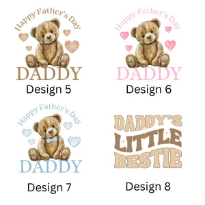 Children's Fathers Day T-Shirt (Various Designs)