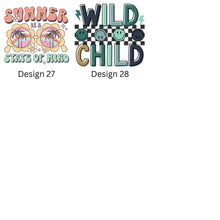 Load image into Gallery viewer, Children&#39;s Slogan Summer T-Shirt. (Various Designs &amp; Colours)
