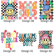 Load image into Gallery viewer, Children&#39;s Slogan Short Set (Various Colours &amp; Designs) Option 2
