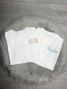 Personalised Children's Embroidered T-Shirt