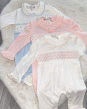 Load image into Gallery viewer, Smocked Babygrow
