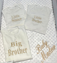 Load image into Gallery viewer, Personalised Embroidered Sibling Sweatshirt
