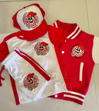 Load image into Gallery viewer, Feral Child Children&#39;s Baseball Jacket.

