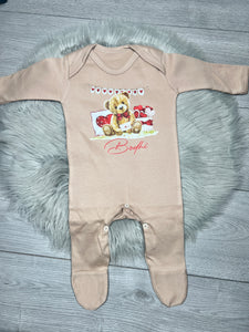 Baby's Valentine Babygrow