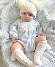 Load image into Gallery viewer, Teddy Smocked Romper

