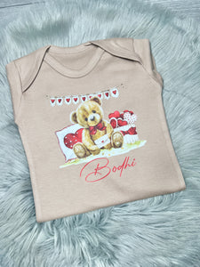 Baby's Valentine Babygrow