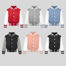 Load image into Gallery viewer, Feral Child Children&#39;s Baseball Jacket.
