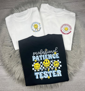 Children's Professional Patience Tester T-shirt