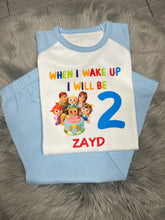 Load image into Gallery viewer, Personalised Children&#39;s CoComelon Birthday Pyjamas
