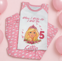 Load image into Gallery viewer, Personalised Children's Doll Birthday Pyjama's
