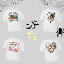 Load image into Gallery viewer, Children&#39;s Halloween Slogan T-Shirt
