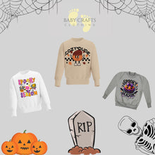 Load image into Gallery viewer, Children&#39;s Halloween Slogan Jumper/Sweatshirt
