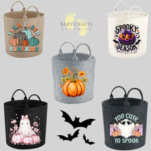 Load image into Gallery viewer, Halloween Storage/Treat Basket
