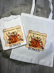 Personalised Children's Halloween Trick or Treat Bundle