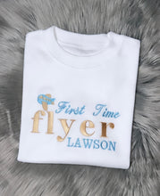 Load image into Gallery viewer, Personalised First time flyer tee
