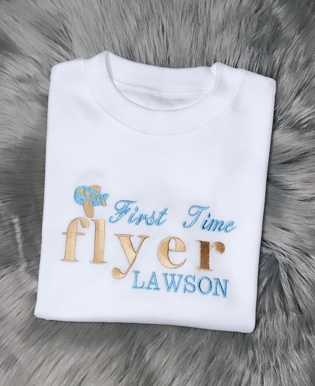 Personalised First time flyer tee