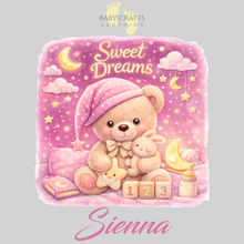 Load image into Gallery viewer, Personalised Children's Teddy Check Pyjamas
