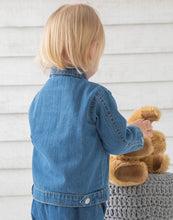 Load image into Gallery viewer, Personalised Children&#39;s Denim Jacket - BabyCraftsUK
