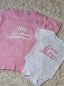 Sibling Vest & T-Shirt - BabyCraftsUK