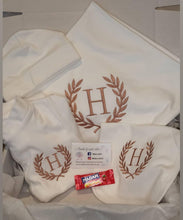 Load image into Gallery viewer, Personalised Embroidered Baby Bundle - Initial
