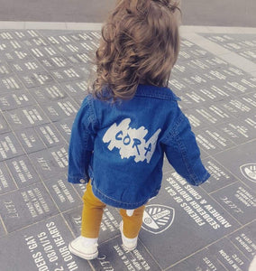 Personalised Children's Denim Jacket - BabyCraftsUK