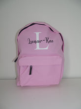 Load image into Gallery viewer, Personalised Backpack - BabyCraftsUK
