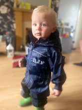 Load image into Gallery viewer, Personalised Children&#39;s Embroidered  Rain Suit - BabyCraftsUK
