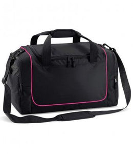 Personalised Children's Holdall Bag. babycrafts5 Black & Pink 