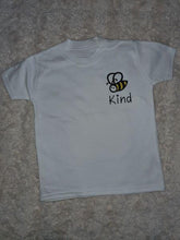 Load image into Gallery viewer, Bee Kind Children&#39;s T-Shirt. - BabyCraftsUK
