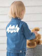 Load image into Gallery viewer, Personalised Children&#39;s Denim Jacket - BabyCraftsUK
