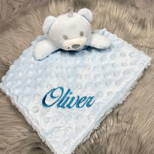Personalised Embroidered Baby Comforter