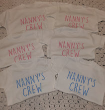 Load image into Gallery viewer, Personalised Children&#39;s Crew T-Shirt. - BabyCraftsUK
