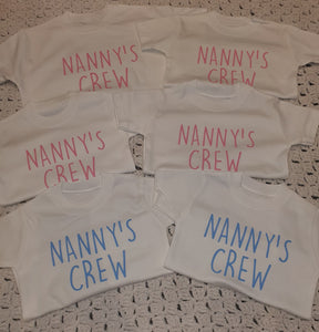Personalised Children's Crew T-Shirt. - BabyCraftsUK