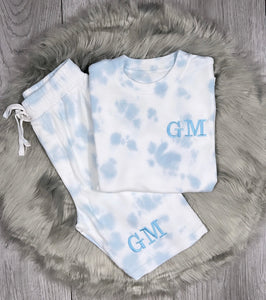 Embroidered Tie Dye Shorts and Tee Set - BabyCraftsUK
