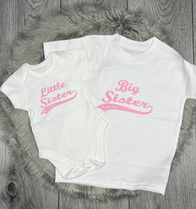 Sibling Vest & T-Shirt - BabyCraftsUK