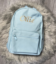 Load image into Gallery viewer, Personalised Children&#39;s Embroidered Backpack/Rucksack - Various Designs
