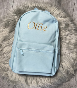 Personalised Children's Embroidered Backpack/Rucksack - Various Designs