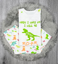 Load image into Gallery viewer, Personalised Children&#39;s Dinosaur Birthday Pyjama&#39;s - BabyCraftsUK
