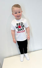 Load image into Gallery viewer, Personalised Children&#39;s Red Nose Day T-Shirt. - BabyCraftsUK
