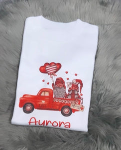 Personalised Valentine's Gonk Tee