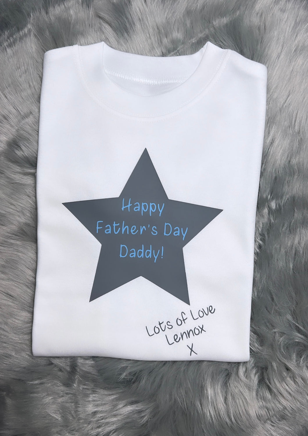 Children's Happy Fathers Day T-shirt - BabyCraftsUK