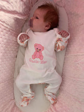 Load image into Gallery viewer, Personalised Embroidered Teddy Babygrow
