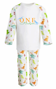 Personalised Children's Dinosaur Birthday Pyjama's - BabyCraftsUK
