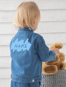 Personalised Children's Denim Jacket - BabyCraftsUK