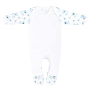 Personalised Embroidered Teddy Babygrow